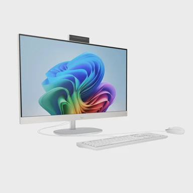 HP AiO računalo 27-ct2473ng / AMD Ryzen AI 7 350, 27", 1920 x 1080, 16 GB RAM, 512 GB SSD, Windows 11, srebrna